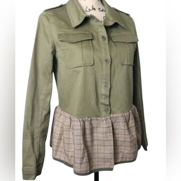 PROMESA Army Green Jacket - M - Like New - Picture 1 of 9